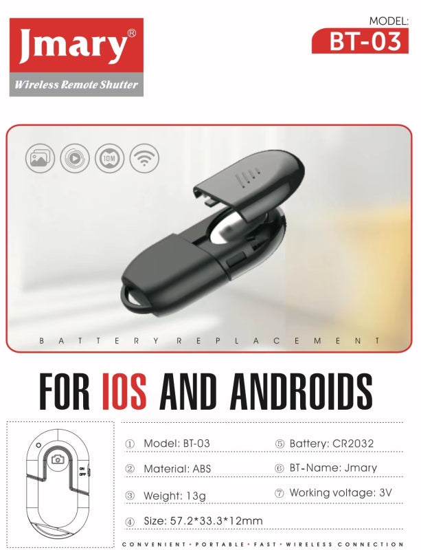 Télécommande bluetooth