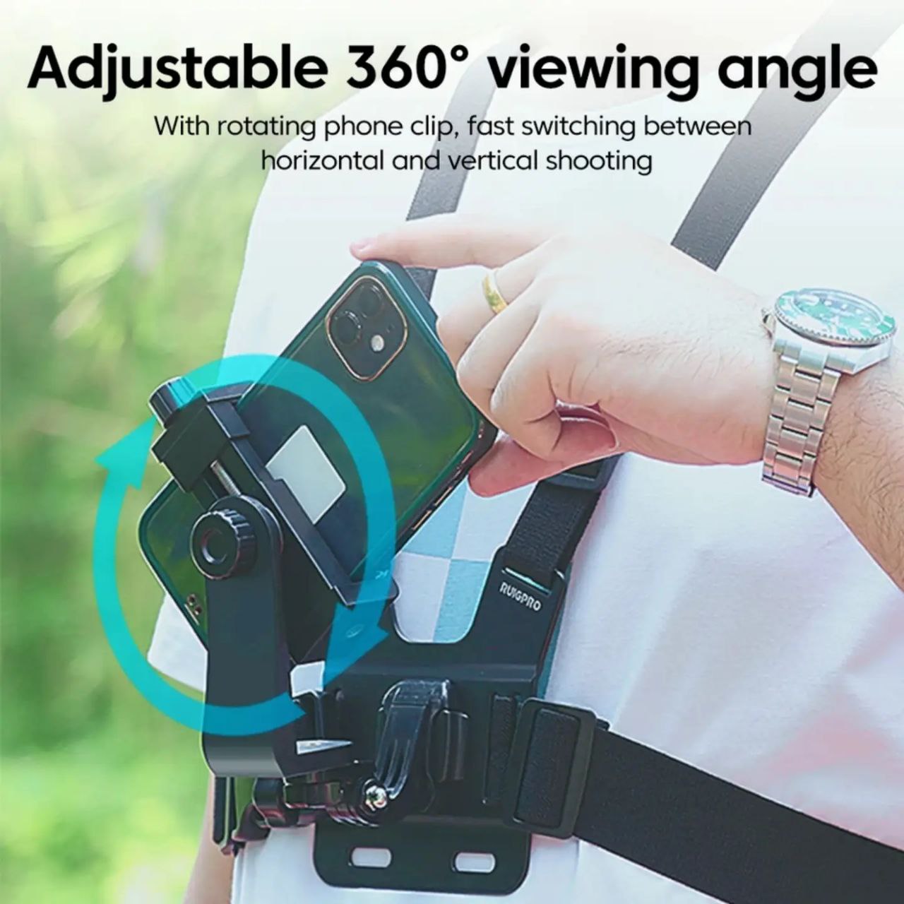 Support POV smartphone / go pro